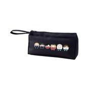Shoyo Hinata Astuccio Kozume Kenma Astuccio Anime Tobio Kageyama Astuccio portamatite grande capacità astuccio con manico tracolla cerniera, astuccio per studenti astuccio organizer per trucchi