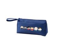 Shoyo Hinata Astuccio Kozume Kenma Astuccio Anime Tobio Kageyama Astuccio portamatite grande capacità astuccio con manico tracolla cerniera, astuccio per studenti astuccio organizer per trucchi