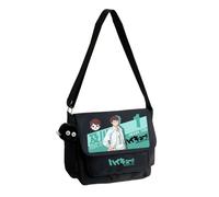 Shoyo Hinata Borsa a tracolla Tobio Kageyama Borsa a tracolla in nylon Messenger Grande Capacità Zaino Anime Stampa 3D Personaggio Cartone Cartone Cartone Casual, Tipo17., 28x11x38cm
