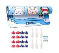 shpuuyy Gioco Di Curling Da Tavolo | Set Combinato Bowling Per Tavolo - Divertente e Portatile per Tutti Appassionati Amici Famiglia Adulti Bambini