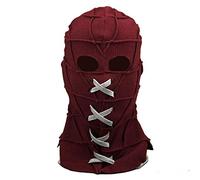 Shqncoh Maschera Cosplay Maglia Spaventoso Rosso Traspirante Testa Completa Cappuccio Accessori Puntelli Halloween
