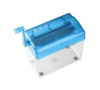 Shredder - 6.69x3.74x5.91in Desktop Document Shredder, Forniture per ufficio della macchina a distruzione compatta | Strumento di triturazione manuale per adulti studentesche per insegnanti Bi
