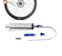 SHREDR. Dr. Kingpin Tubeless Injector Set | Set completo con siringa tubeless, nucleo valvola e adattatore per valvola, capacità 60 ml, per un servizio semplice e pulito.