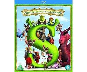 Shrek 1-4 Boxset - 2018 Artwork Refresh (4 Blu-Ray) [Edizione: Regno Unito]