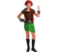 Shrek 4 Costume Da Guerriera Deluxe Per Bambina Media