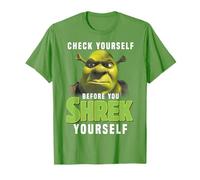 Shrek Check Yourself Before You Shrek Yourself Maglietta