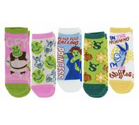 Shrek Citazioni Donna Pariscarpa Calzini, 5-Pack, Scarpe Misura 4-10