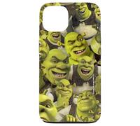 Shrek Cool Epic All Shrek Faces Collage Logo Custodia per iPhone 13