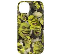 Shrek Cool Epic All Shrek Faces Collage Logo Custodia per iPhone 14 Plus