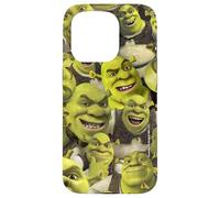 Shrek Cool Epic All Shrek Faces Collage Logo Custodia per iPhone 15 Pro