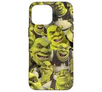 Shrek Cool Epic All Shrek Faces Collage Logo Custodia per iPhone 16 Pro Max