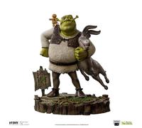 Art Scale 1/10 Statua Deluxe Shrek, Donkey and The Gingerbread Man IRON STUDIOS