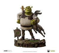 Art Scale 1/10 Statua Deluxe Shrek, Donkey and The Gingerbread Man IRON STUDIOS