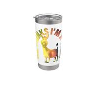 Shrek Donkey She Thinks Im A Steed Bicchiere termico in acciaio inox doppia parete