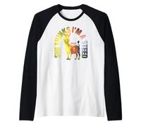 Shrek Donkey She Thinks Im A Steed Maglia con Maniche Raglan