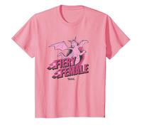 Shrek Dragon Fiery Female Maglietta, Bambini, Rosa, 4 Anni