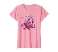 Shrek Dragon Fiery Female Maglietta, Donna, Rosa, S