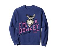 Shrek Emoji Donkey On The Edge Felpa