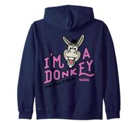 Shrek Emoji Donkey On The Edge Felpa con Cappuccio