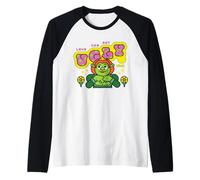 Shrek Emoji Love Can Get Ugly Maglia con Maniche Raglan