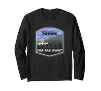 Shrek Far Far Away Castle Landscape Maglia a Manica