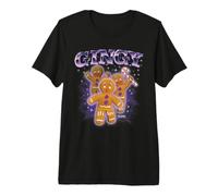 Shrek Gingy 90s Collage Retro Maglietta Premium
