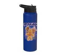 Shrek Gingy 90s Collage Retro Stainless Steel Insulated Water Bottle