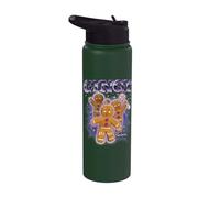 Shrek Gingy 90s Collage Retro Stainless Steel Insulated Water Bottle