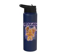 Shrek Gingy 90s Collage Retro Stainless Steel Insulated Water Bottle