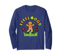 Shrek Gingy I Feel Good Design Maglia a Manica
