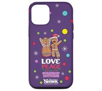 Shrek Gingy Love Peace Gumdrop Buttons Custodia per iPhone 12/12 Pro