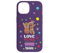 Shrek Gingy Love Peace Gumdrop Buttons Custodia per iPhone 14