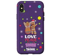 Shrek Gingy Love Peace Gumdrop Buttons Custodia per iPhone X/XS
