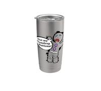 Shrek Gingy Not My Gumdrop Buttons Comic Style Bicchiere termico in acciaio inox doppia parete