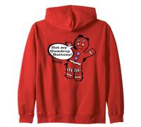 Shrek Gingy Not My Gumdrop Buttons Comic Style Felpa con Cappuccio