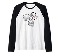 Shrek Gingy Not My Gumdrop Buttons Comic Style Maglia con Maniche Raglan