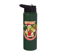Shrek Gingy Seriously Tough Cookie Holiday Stainless Steel Insulated Water Bottle