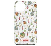 Shrek Holiday Pattern Characters Ornaments AOP Custodia per iPhone 13