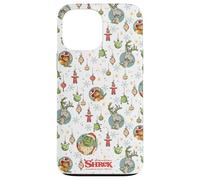 Shrek Holiday Pattern Characters Ornaments AOP Custodia per iPhone 13 Pro Max