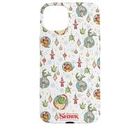 Shrek Holiday Pattern Characters Ornaments AOP Custodia per iPhone 15 Plus