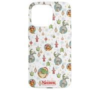 Shrek Holiday Pattern Characters Ornaments AOP Custodia per iPhone 15 Pro Max