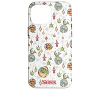 Shrek Holiday Pattern Characters Ornaments AOP Custodia per iPhone 16 Pro Max