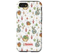 Shrek Holiday Pattern Characters Ornaments AOP Custodia per iPhone SE (2020) / 7/8
