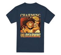 Shrek Maglietta Il Gatto con Gli Stivali Bootleg Uomo (TV5169)