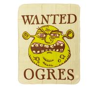 Shrek "Ogre Ricercati" Coperta In Fleece 45 X 60 Pollici