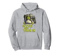 Shrek Outhouse Better Out Than In Quote Felpa con Cappuccio