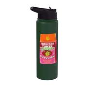 Shrek Princess Tower Popcorn Funny Holiday Stainless Steel Insulated Water Bottle