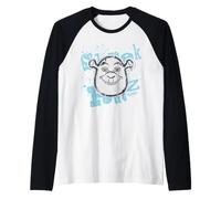 Shrek Rebel Street Art Maglia con Maniche Raglan