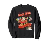 Shrek Seasons Greetings Far Far Away Holiday Felpa