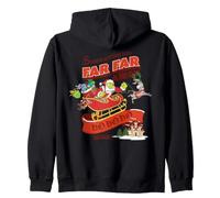Shrek Seasons Greetings Far Far Away Holiday Felpa con Cappuccio